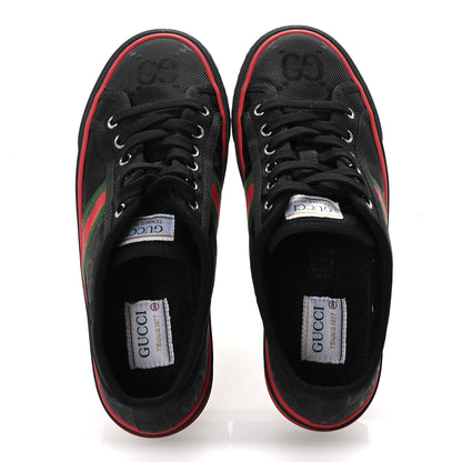 Gucci Econyl Nylon Web Monogram Off The Grid Womens 1977 Tennis Sneakers 38.5 Black 3 of 18