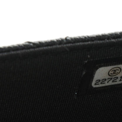 Chanel Caviar Quilted Boy Wallet On Chain WOC Black 8 of 8