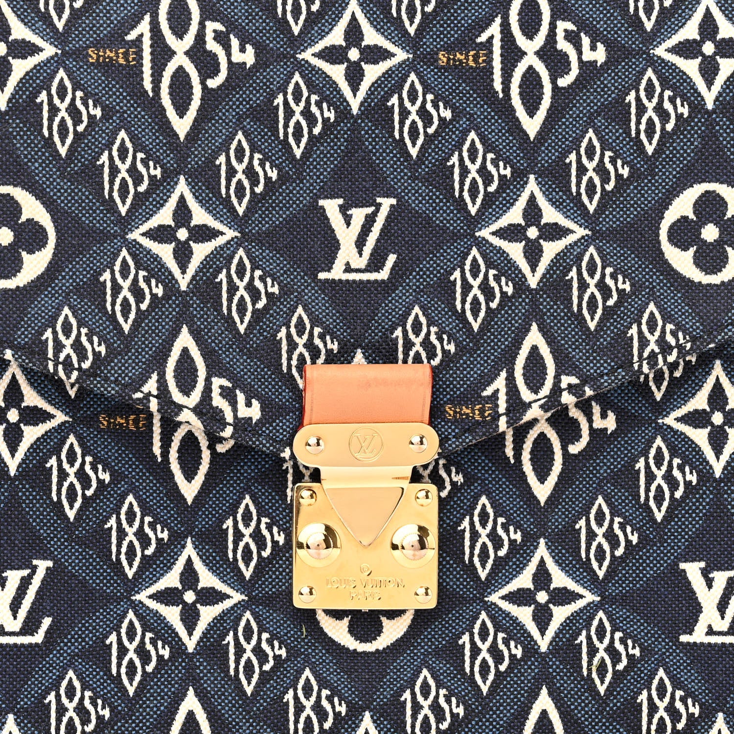 Louis Vuitton Jacquard Since 1854 Pochette Metis Blue 6 of 10
