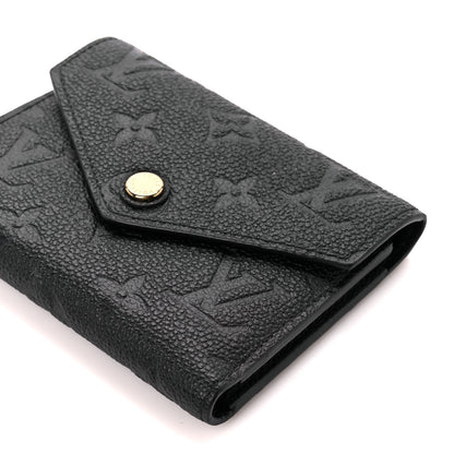 Louis Vuitton Empreinte Victorine Wallet Black 12 of 13