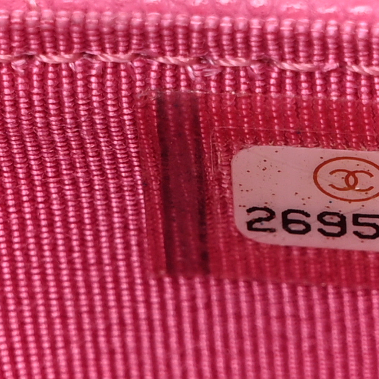 Chanel Caviar Quilted Flap Card Holder Pink 11 of 11