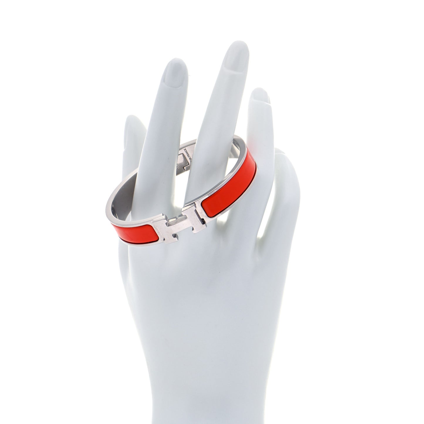 Enamel Narrow Clic Clac H Bracelet GM Capucine