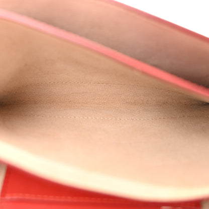 Chloe Calfskin Drew Bijou Clutch Earthy Red 5 of 13