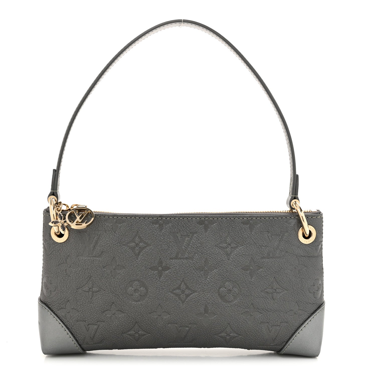 Louis Vuitton Shimmery Empreinte Pochette Sevres Gun Metal 1 of 9