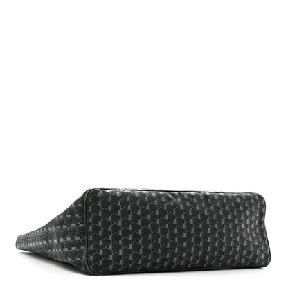 Moynat Calfskin Canvas 1920 M Monogram MM Tote  Black 4 of 15