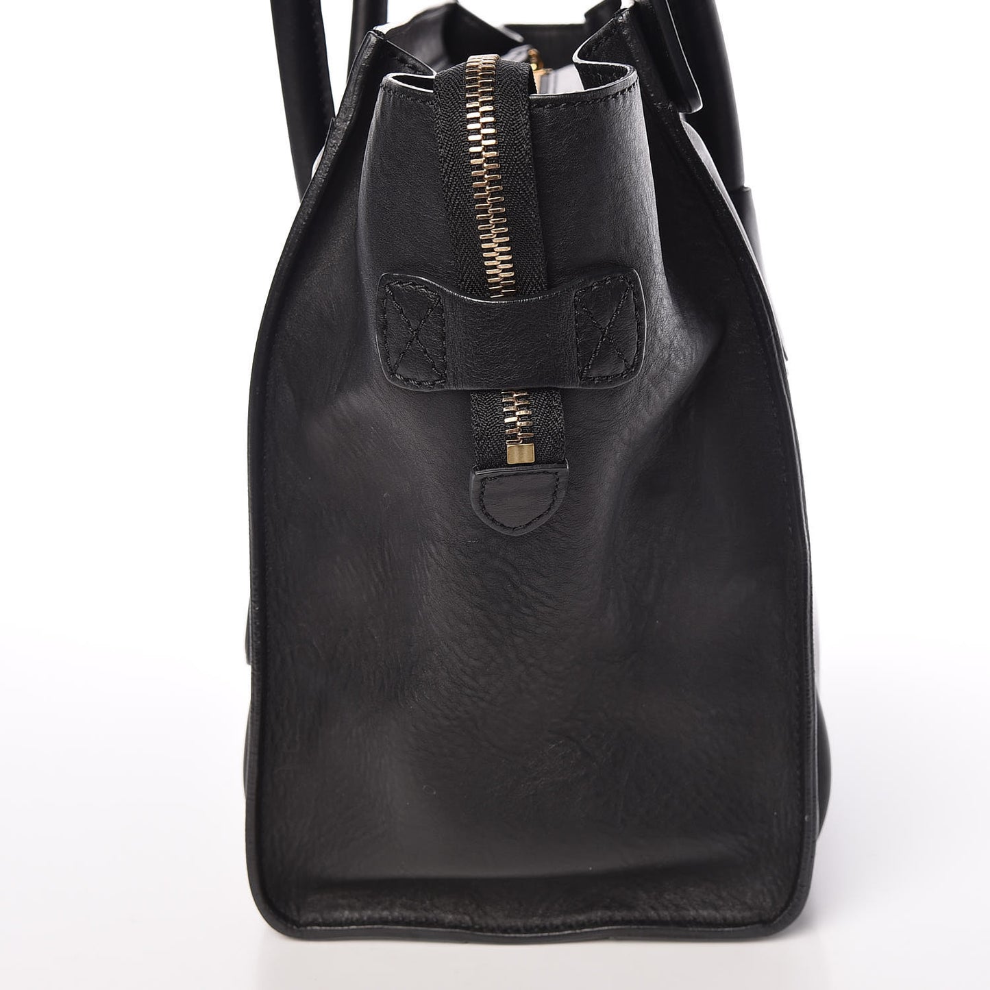 Smooth Calfskin Mini Luggage Black