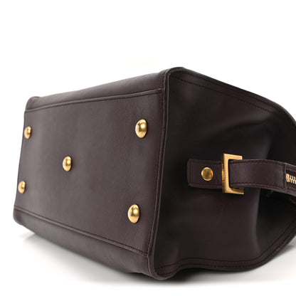 Saint Laurent Calfskin Small Classic Y Cabas Bordeaux 9 of 9