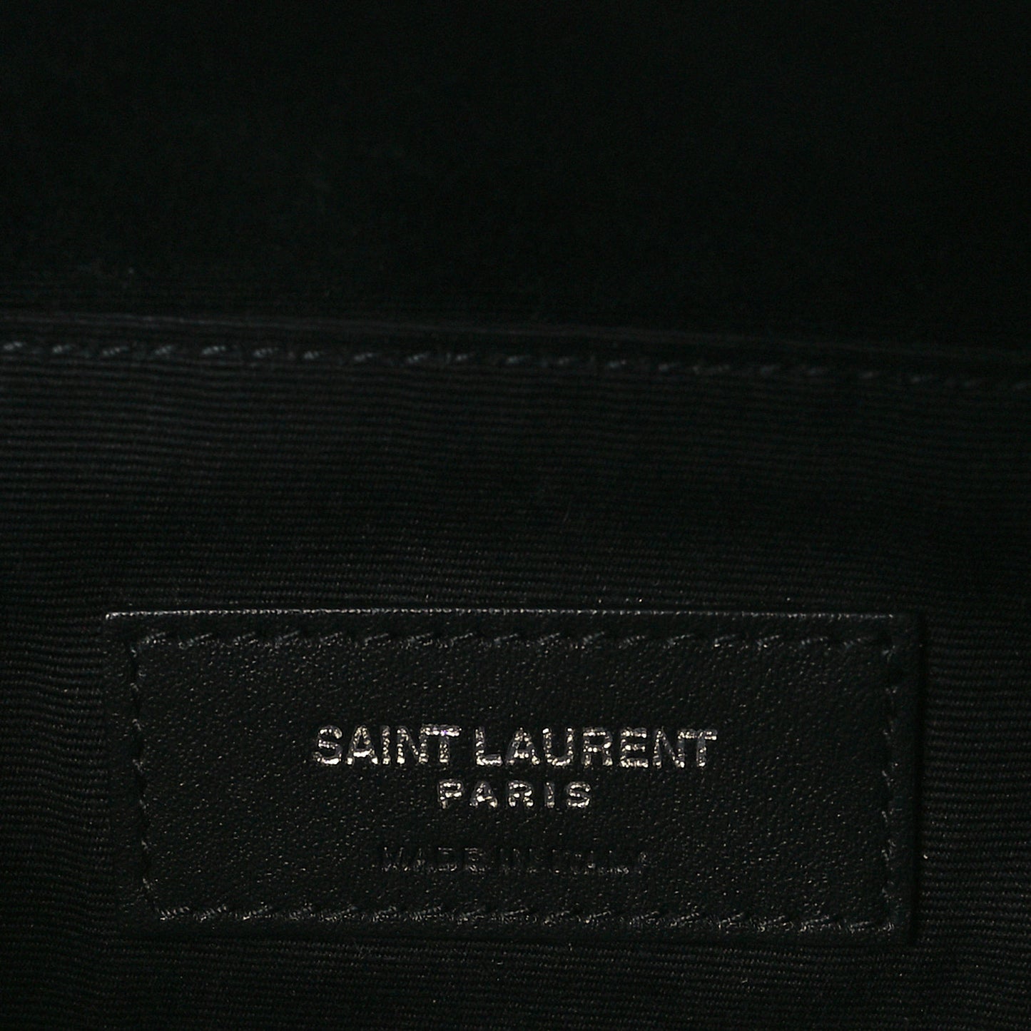 Canvas Monogram Belt Bag Black