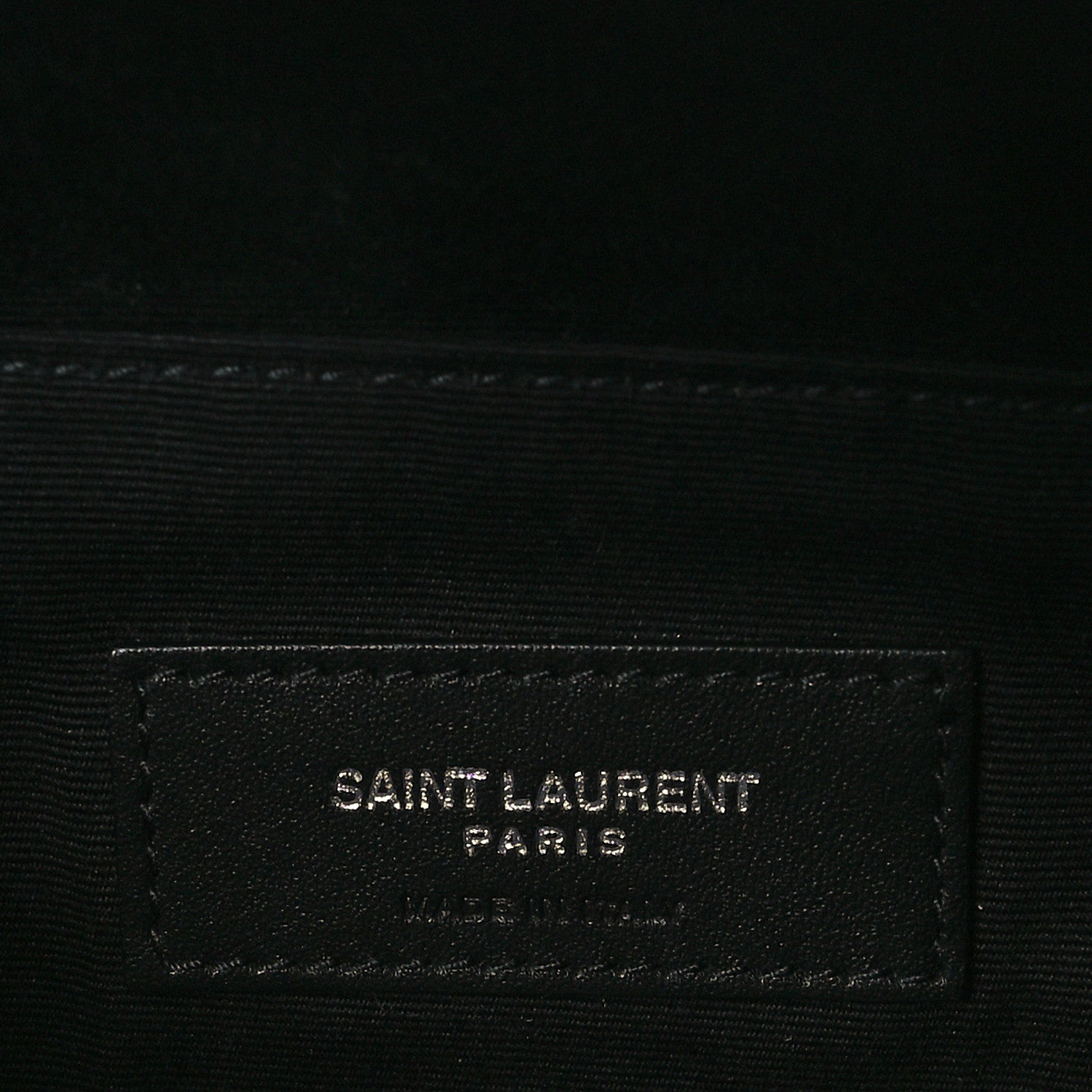 Saint Laurent Canvas Monogram Belt Bag Black 6 of 9