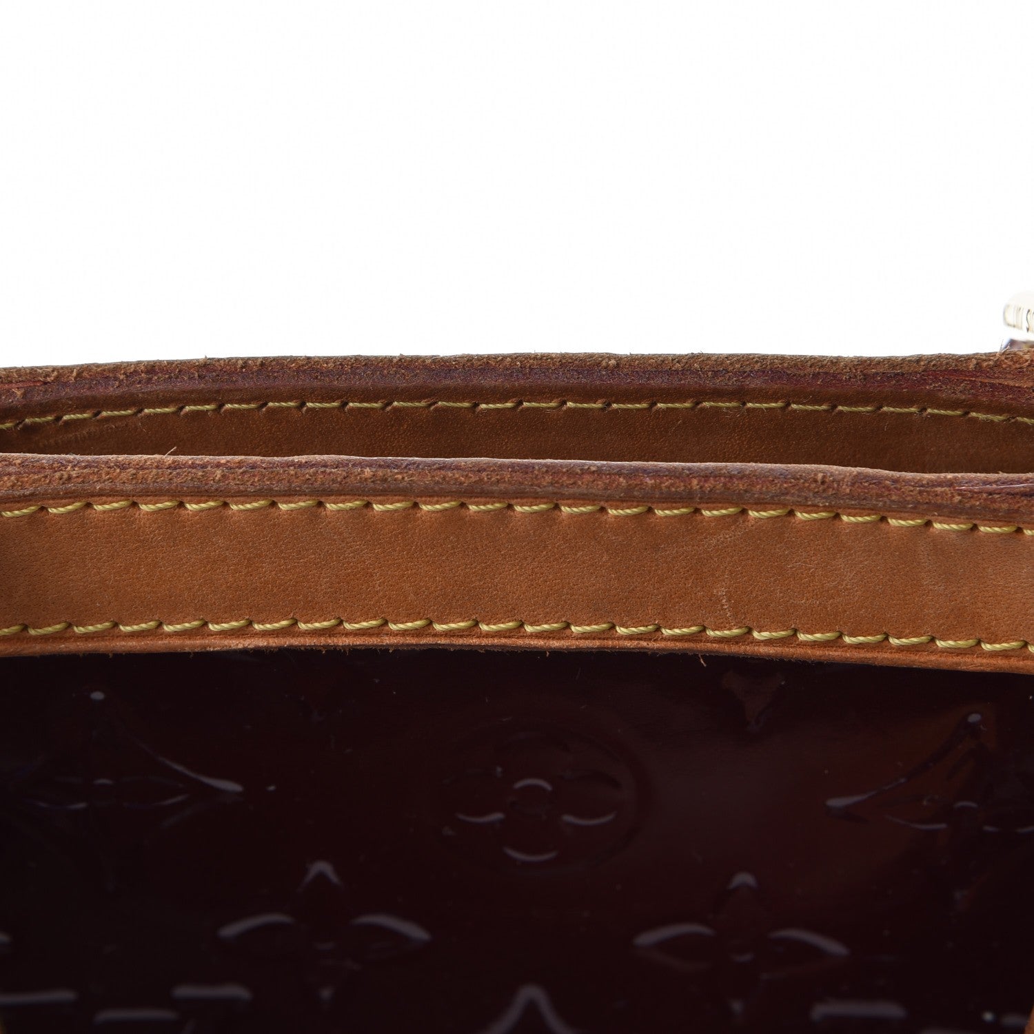 Louis Vuitton Vernis Brea GM Rouge Fauviste 9 of 14