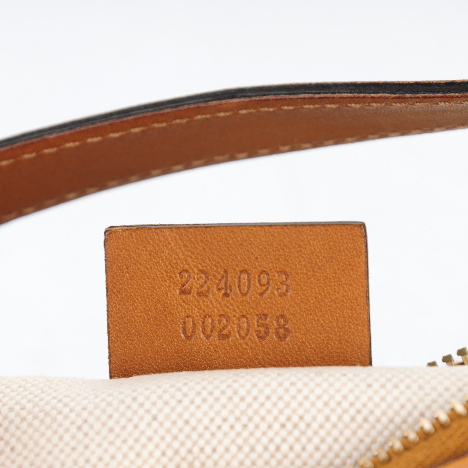 Gucci Denim Monogram Pochette 7 of 7