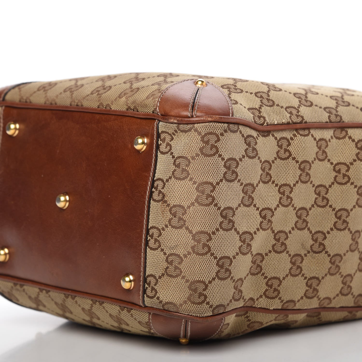 Gucci GG Monogram Tote Brown 7 of 11
