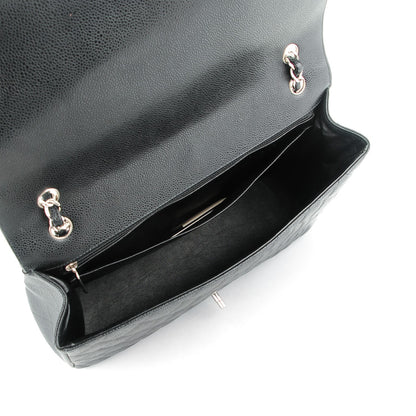 Chanel Caviar Quilted Maxi Single Flap Black 6 of 8