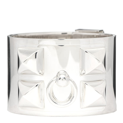 Hermes Sterling Silver Collier De Chien Bracelet ST 1 of 5