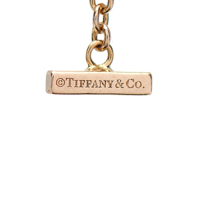 Tiffany 18K Rose Gold Mini T Smile Bracelet 4 of 5