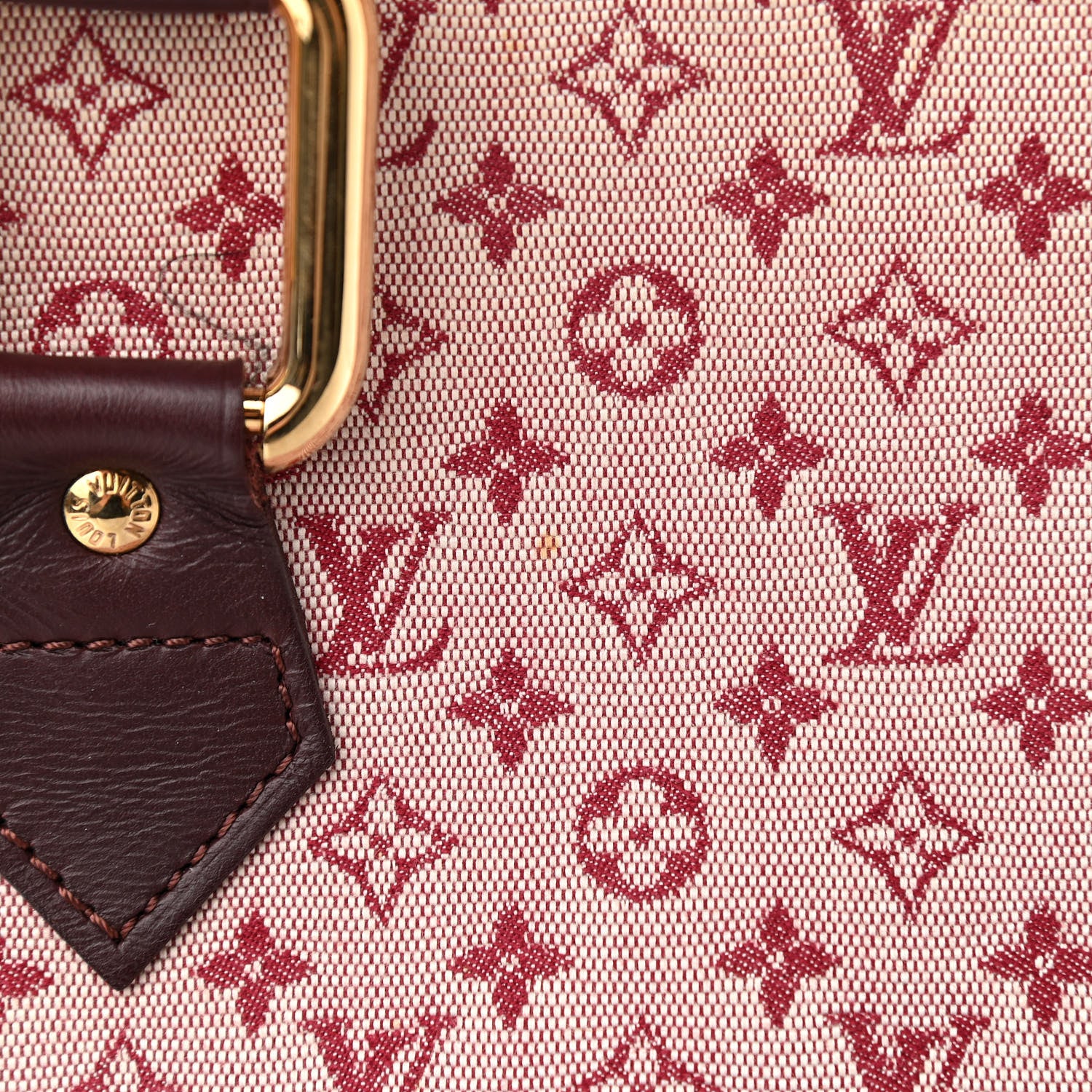 Louis Vuitton Mini Monogram Alma Haut Cherry 12 of 18