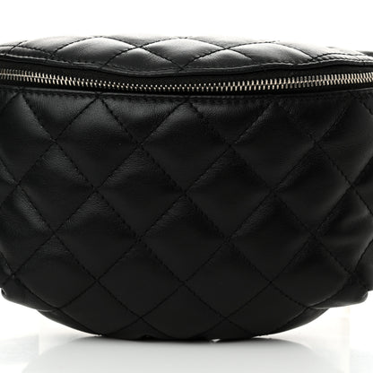 Chanel Calfskin Quilted Waist Belt Bag Black 8 of 11