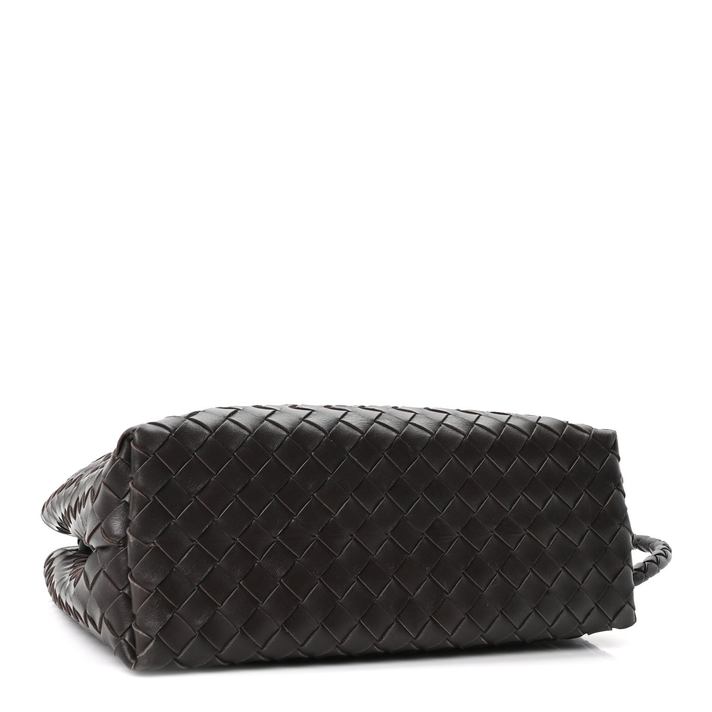 Nappa Intrecciato Medium Andiamo Shoulder Bag Fondant