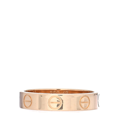 Cartier 18K Yellow Gold 3.5mm LOVE Wedding Band Ring 47 4 1 of 5