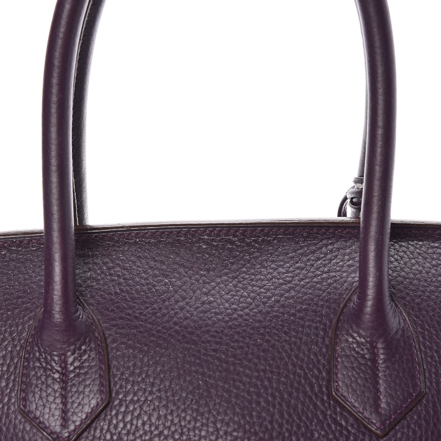 Taurillon Clemence JPG Birkin 42 Raisin