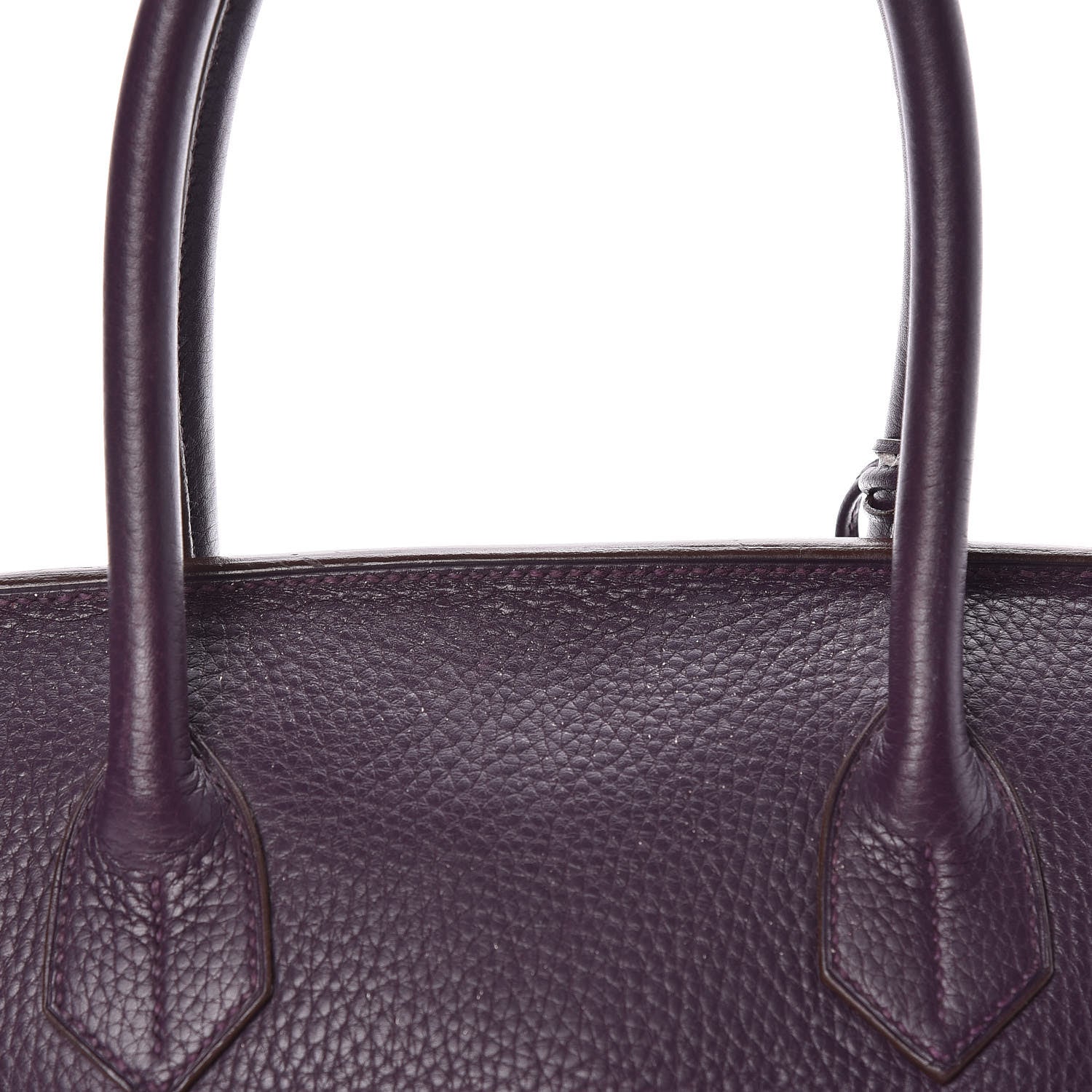 Hermes Taurillon Clemence JPG Birkin 42 Raisin 32 of 56