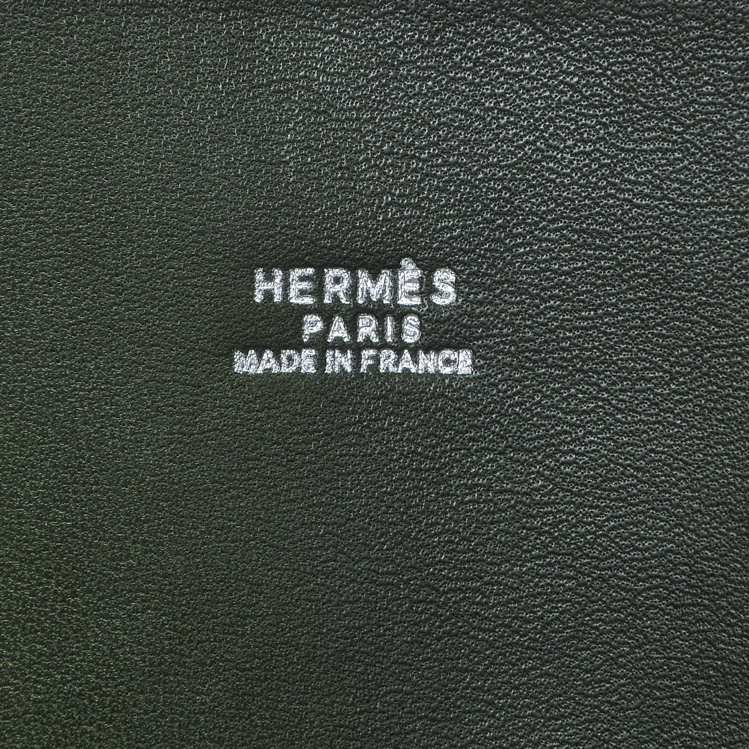 Hermes Taurillon Clemence Bolide 35 Vert Olive 6 of 6