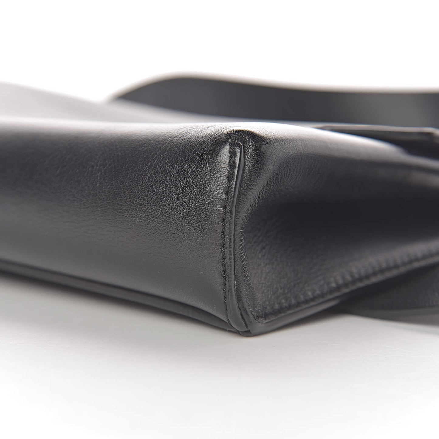 Natural Calfskin Bum Bag Black