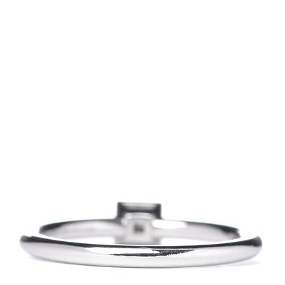 Tiffany Platinum Diamond .16ct Bezet Ring 49 4.75 4 of 5