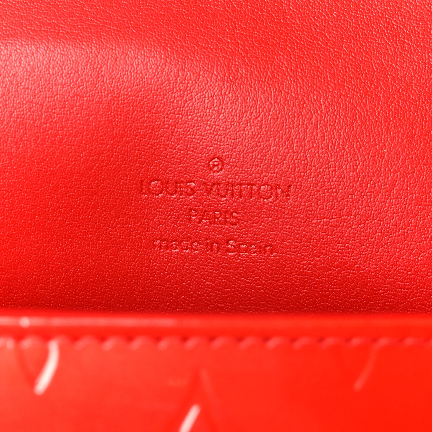 Louis Vuitton Vernis Thompson Street Rouge 6 of 16