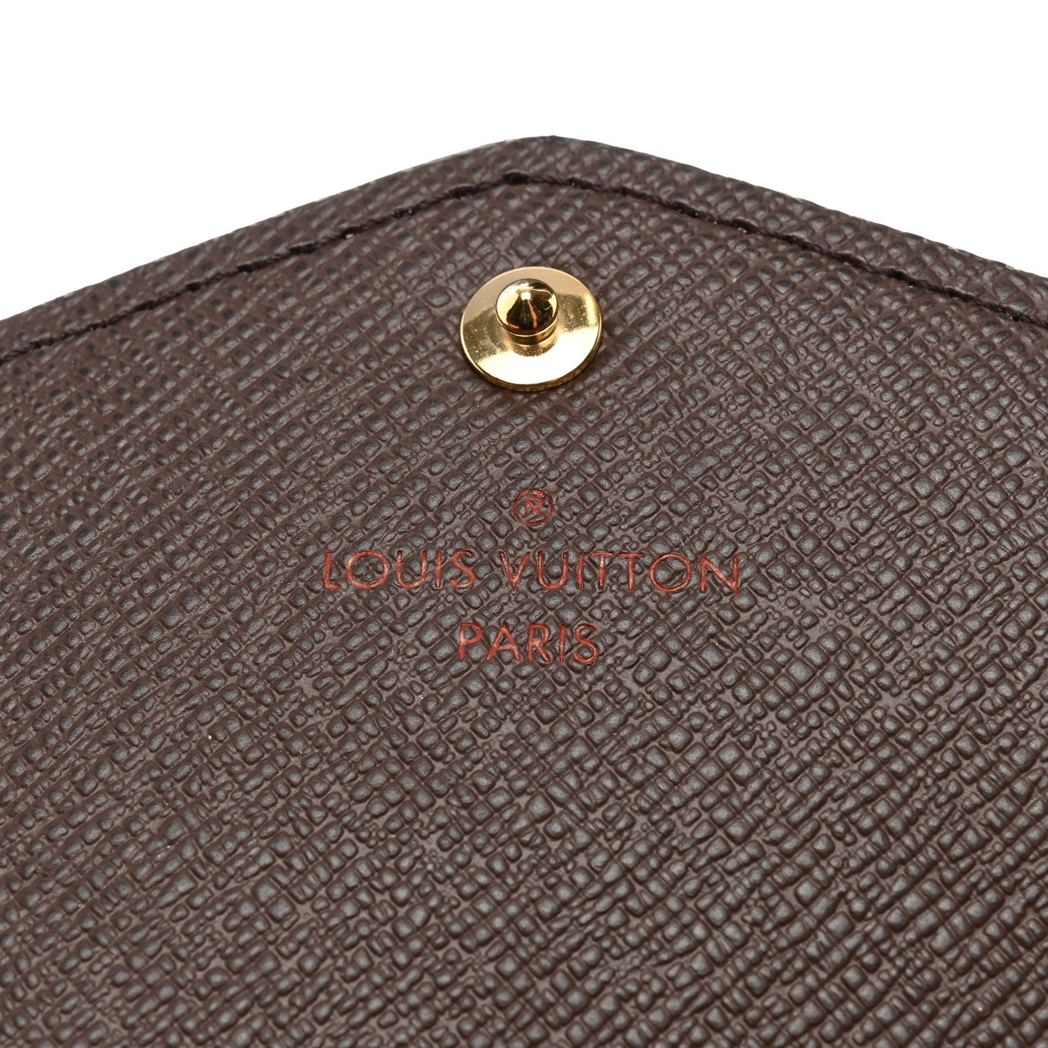 Louis Vuitton Damier Ebene Sarah Wallet NM 6 of 7