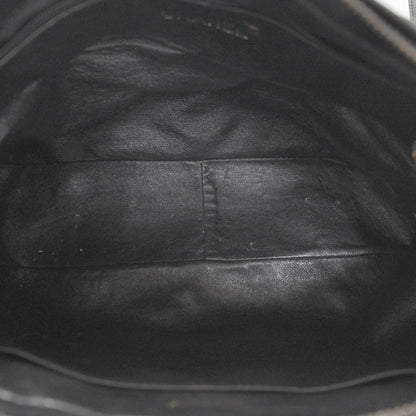 Chanel Lambskin Quilted Tassel Shoulder Bag Dark Brown 7 of 9