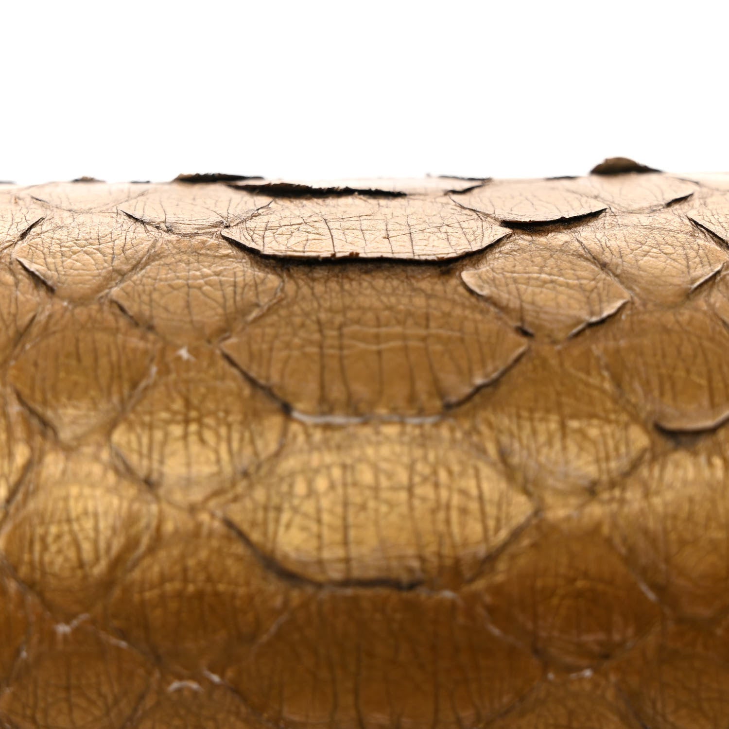 Chanel Metallic Snakeskin 2.55 Reissue 226 Flap Gold 10 of 13