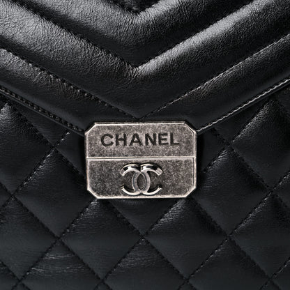 Chanel Calfskin Quilted Large Mad About Quilting Flap Black 19 of 19