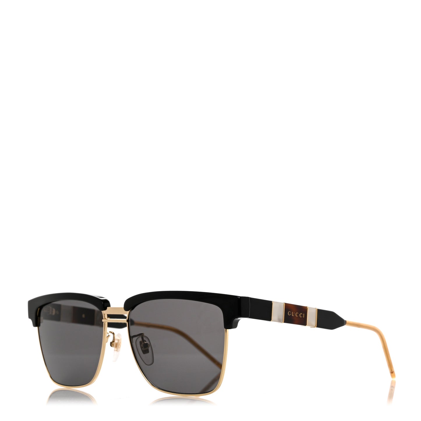 Squared Aviator GG Sunglasses GG0603S Black
