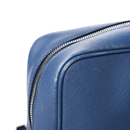 Prada Saffiano Travel Briefcase Bluette 7 of 18