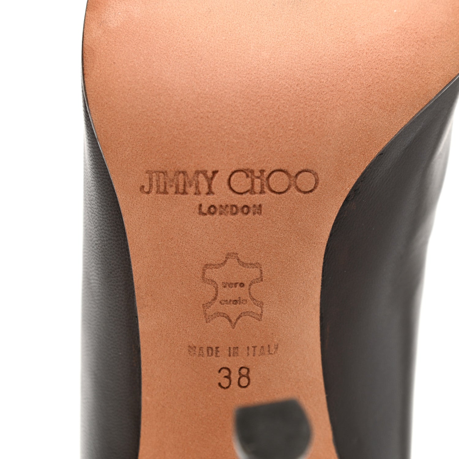 Jimmy Choo Calfskin Boots 38 Brown 11 of 15