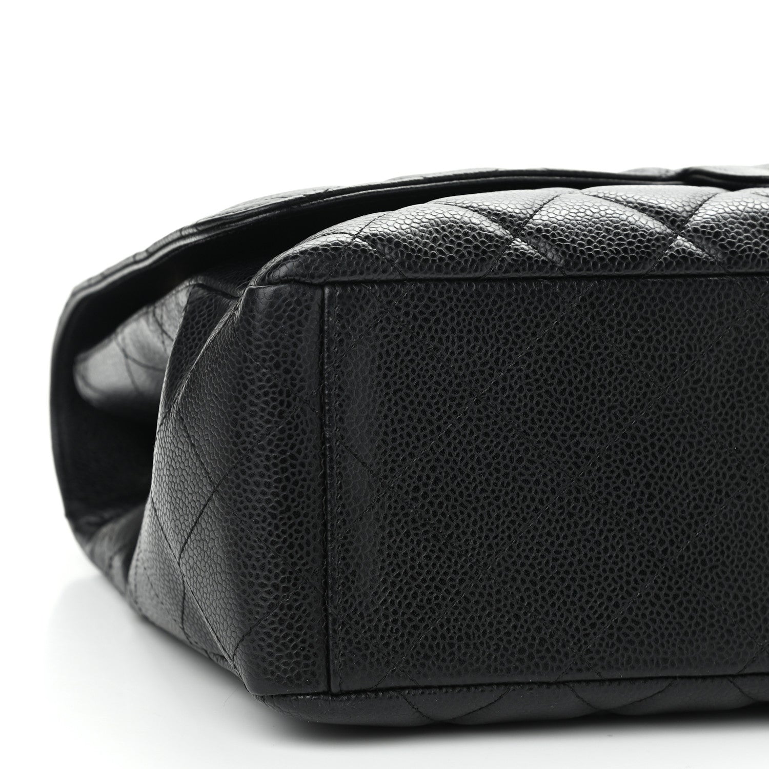 Chanel Caviar Quilted Maxi Single Flap Black 8 of 10