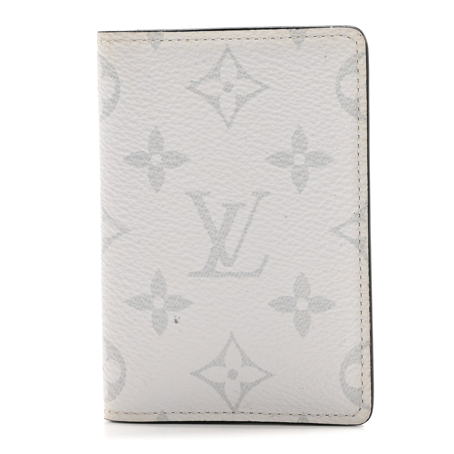 Louis Vuitton Monogram Taiga Pocket Organizer Antartica 1 of 12