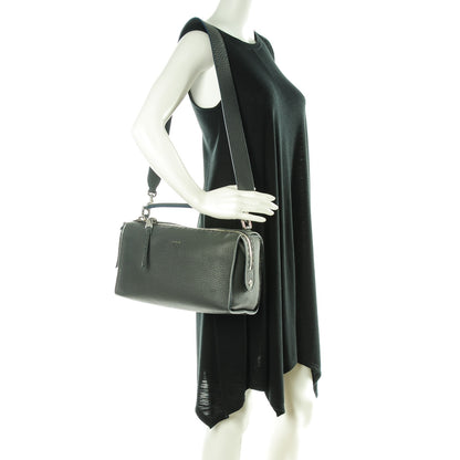 Fendi Cuoio Romano Selleria Lei Boston Tote Asfalto 2 of 6