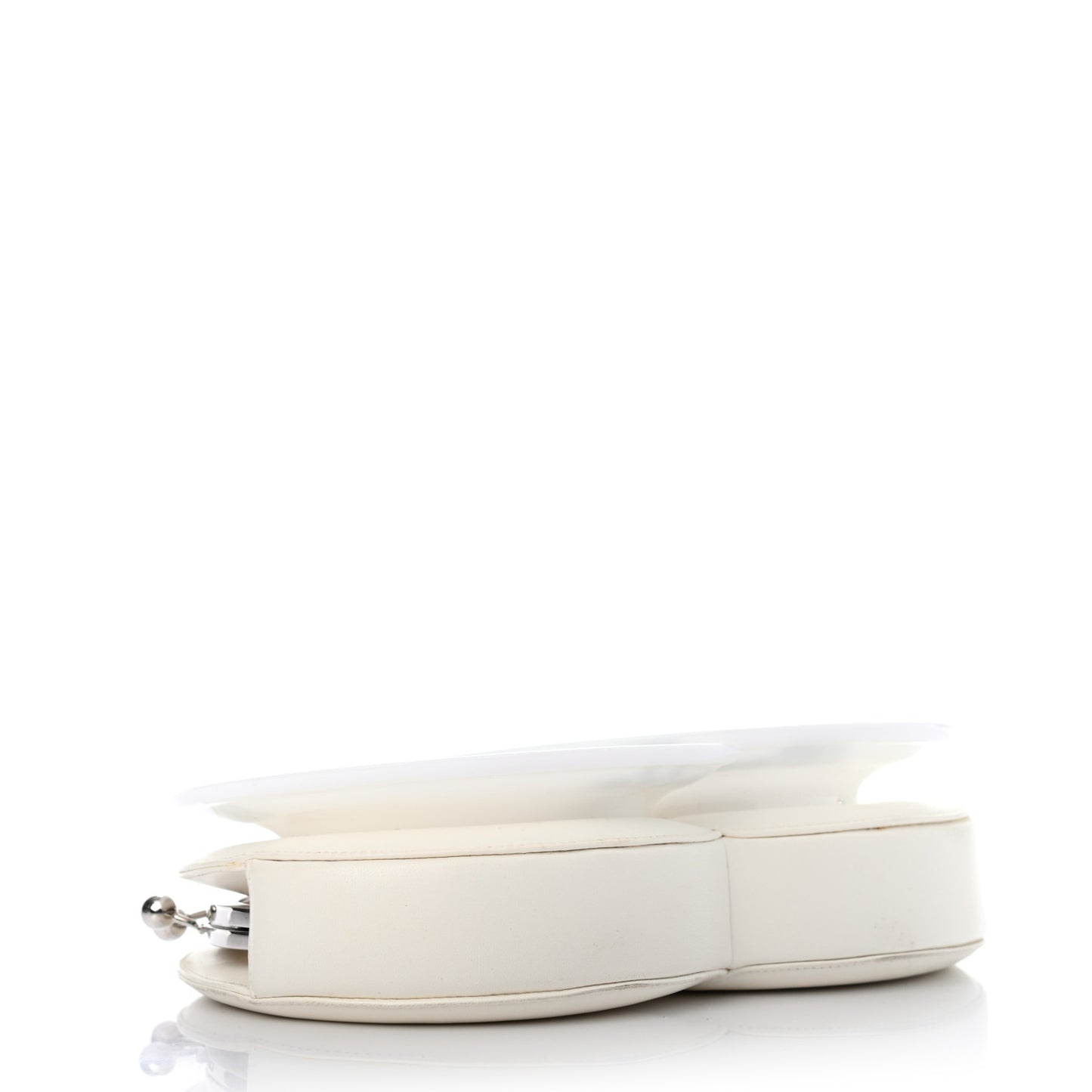 Plexiglass Brasserie Gabrielle Plates Minaudiere White