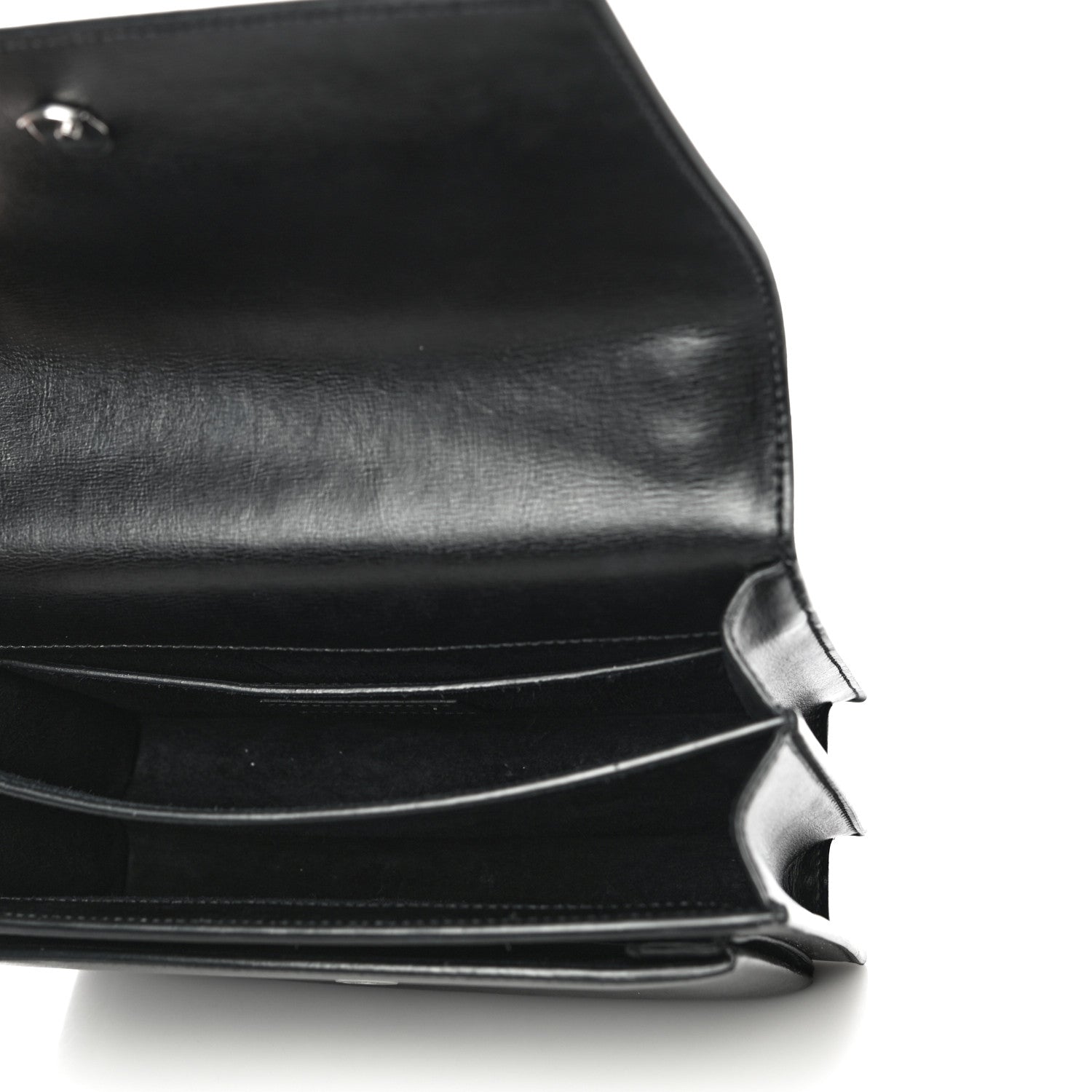 Saint Laurent Calfskin Medium Monogram Sunset Black 5 of 14