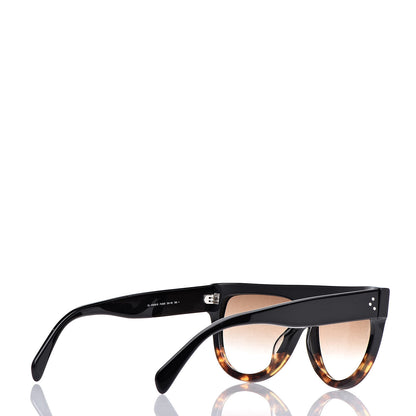 Celine Shadow Sunglasses CL 41026/S Black Havana 4 of 6