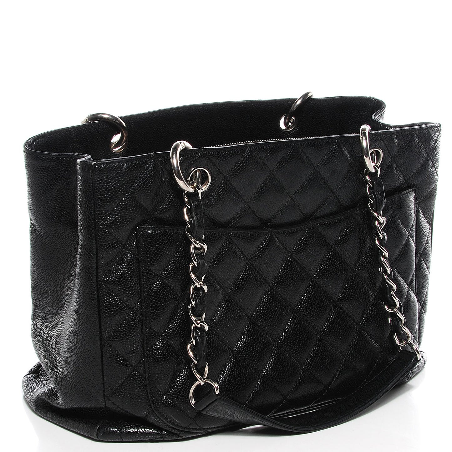 Caviar Grand Shopping Tote GST Black