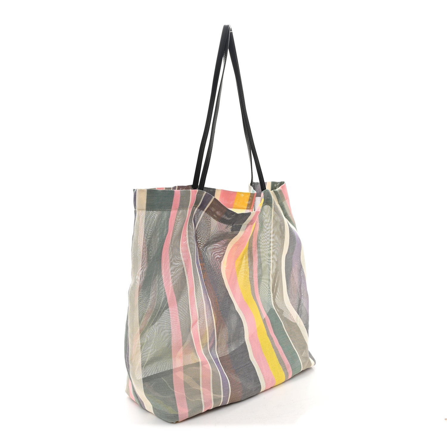 The Row Mesh Saddle Calfskin Barn Tote Bag Multicolor 4 of 10