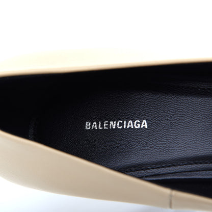 Balenciaga Nappa Square Knife 80mm Pumps 37.5 Beige 7 of 11