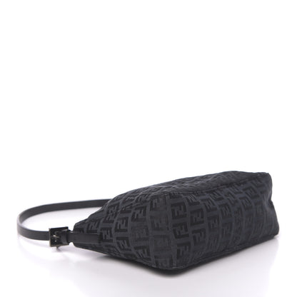 Fendi Zucchino Pochette Black 4 of 10