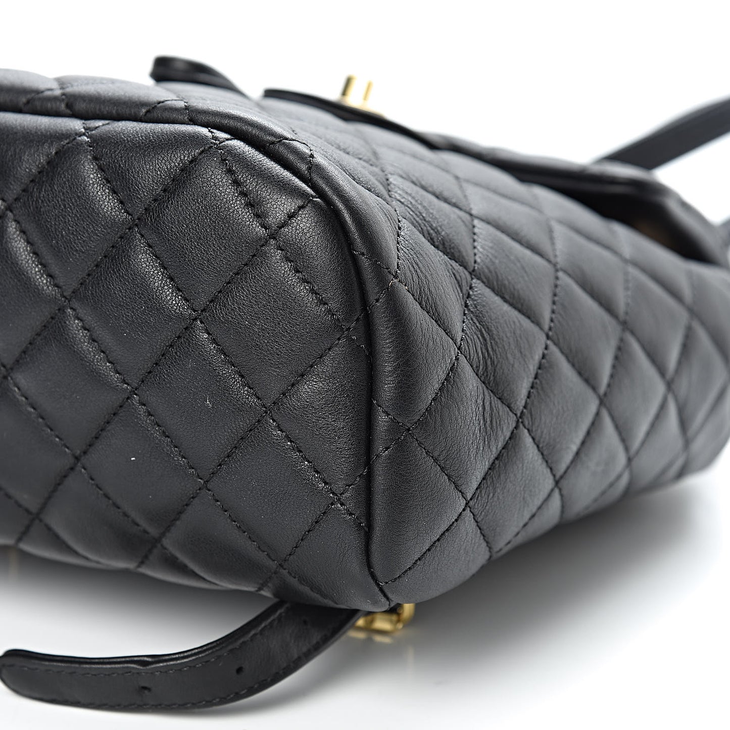 Calfskin Quilted Mini Urban Spirit Backpack Black