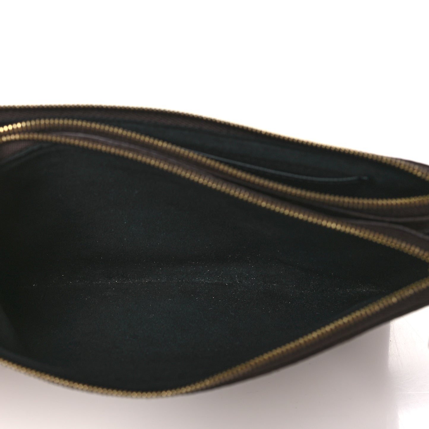 Reverse Monogram Giant Double Zip Pochette