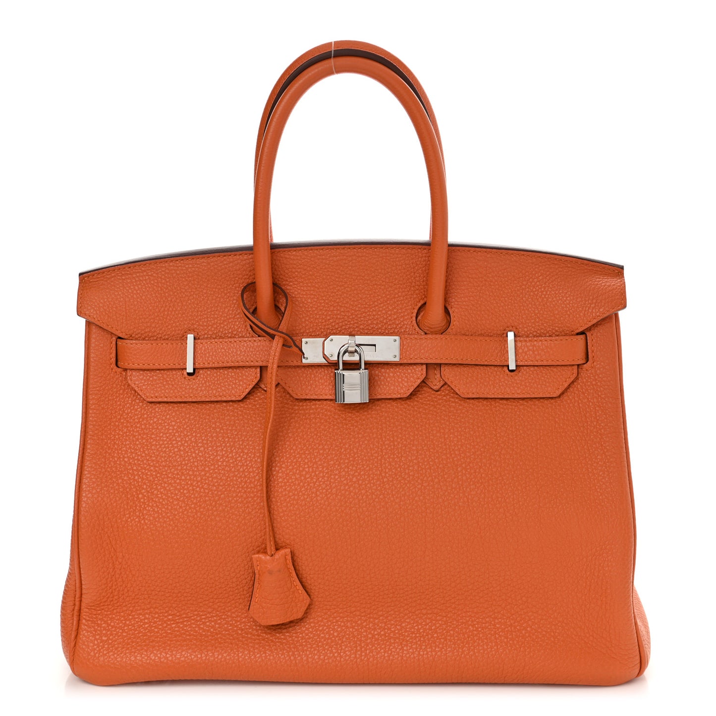 Togo Birkin 35 Orange
