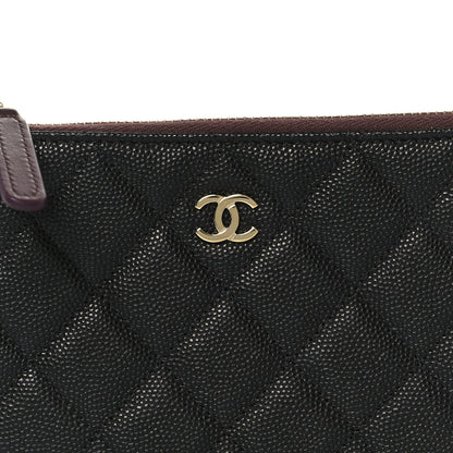 Chanel Caviar Quilted Small Cosmetic Case Black 8 of 8